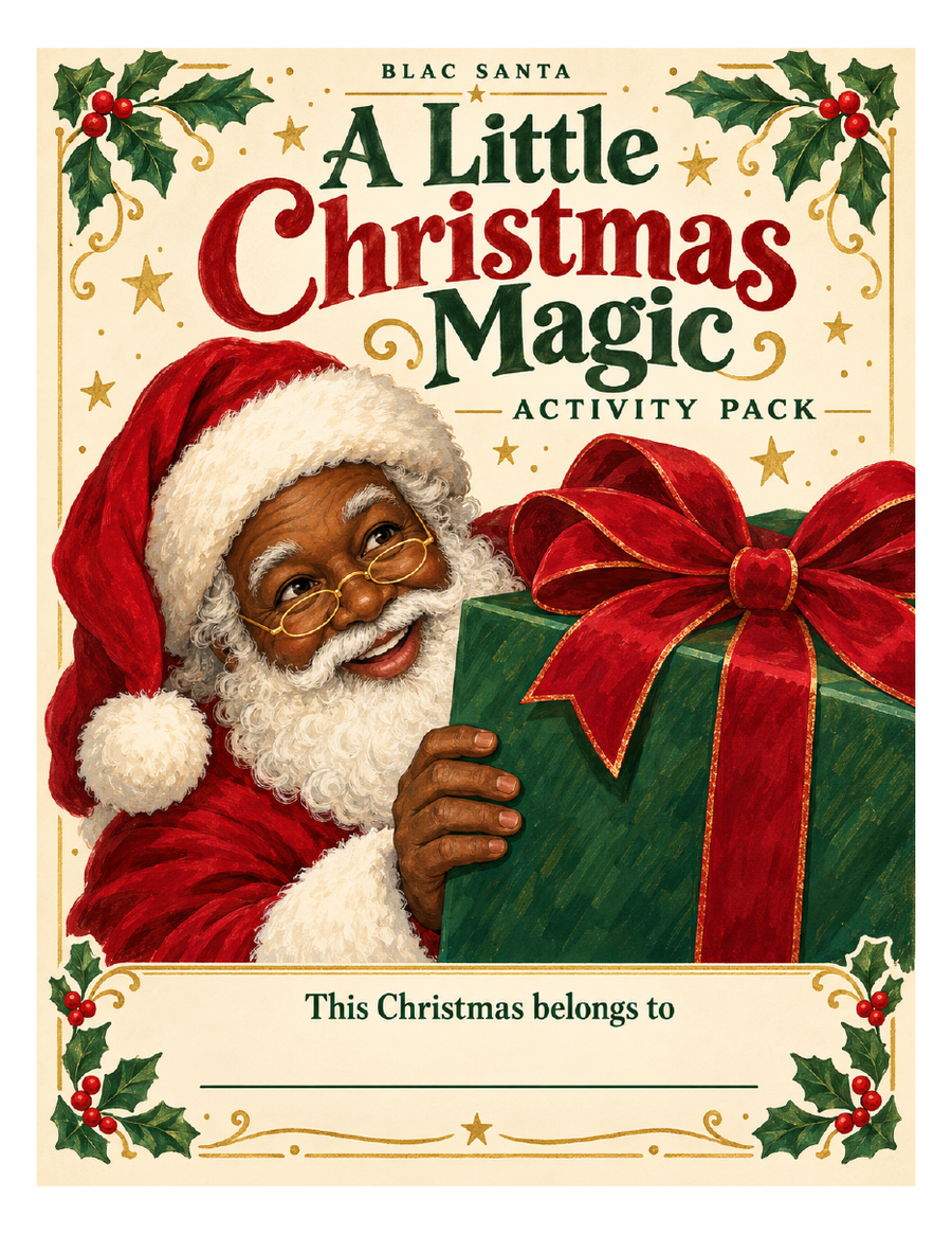 BLAC Santa A Little Christmas Magic activity pack